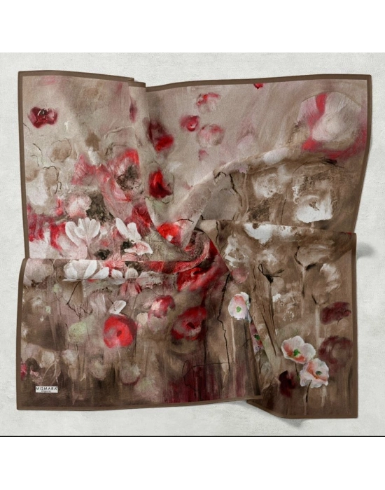 Mismara Organik Pamuk Eşarp D2 Vizon