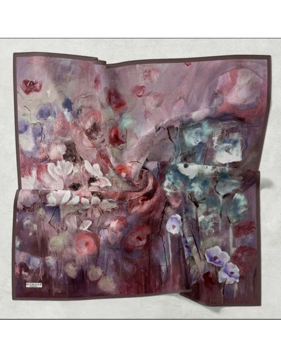 Mismara Organik Pamuk Eşarp D2 Mor