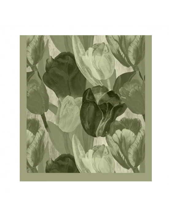 Şehri Şal Bambu Kraş Şal 6198 Yeşil