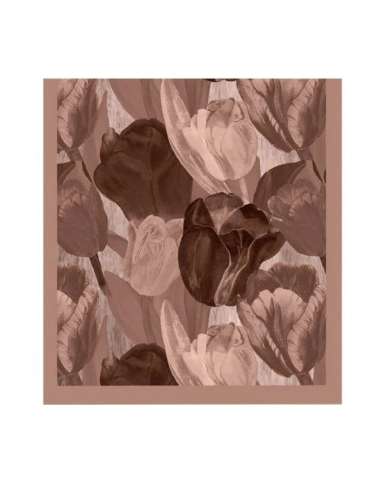 Şehri Şal Bambu Kraş Şal 6198 Gülkurusu