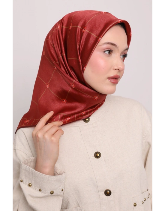 Levidor Kristal Eşarp D7 Bakır