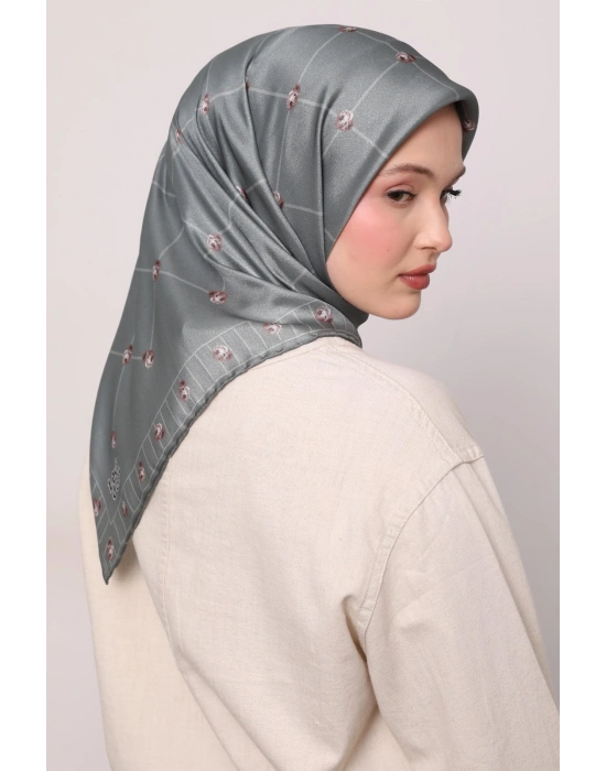 Levidor Kristal Eşarp D7 Mint Yeşil