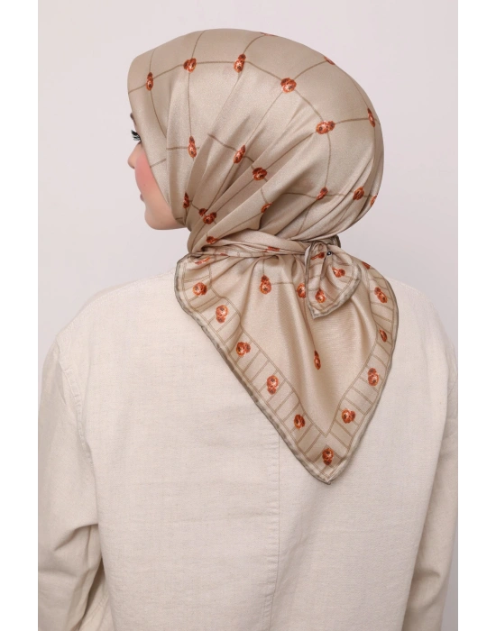 Levidor Kristal Eşarp D7 Bej