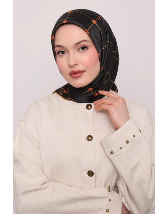 Levidor Kristal Eşarp D7 Siyah