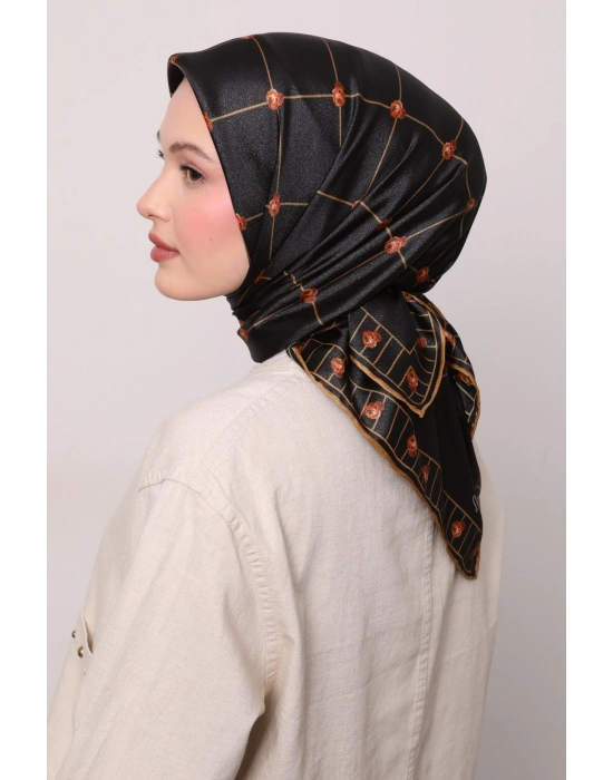 Levidor Kristal Eşarp D7 Siyah