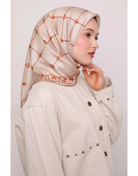 Levidor Kristal Eşarp D7 Vizon