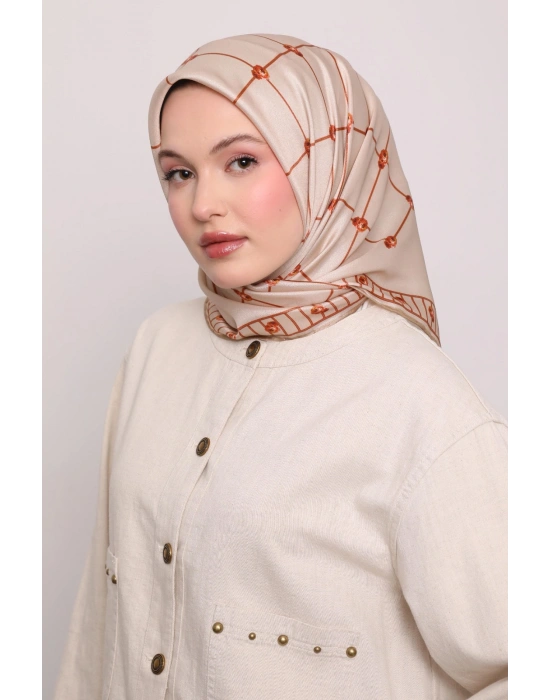 Levidor Kristal Eşarp D7 Vizon