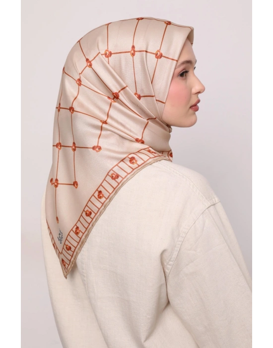 Levidor Kristal Eşarp D7 Vizon