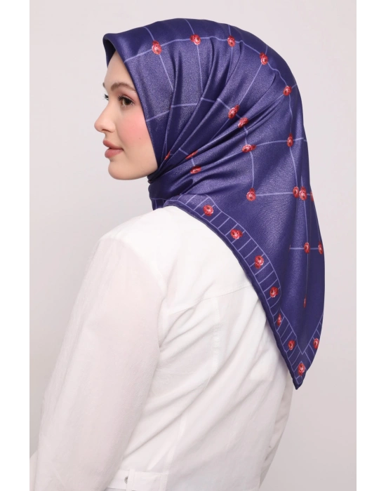 Levidor Kristal Eşarp D7 Menekşe