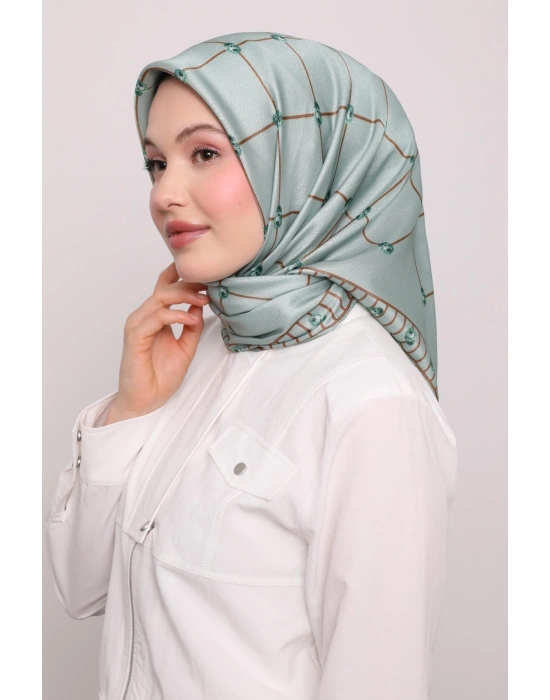 Levidor Kristal Eşarp D7 Su Yeşili