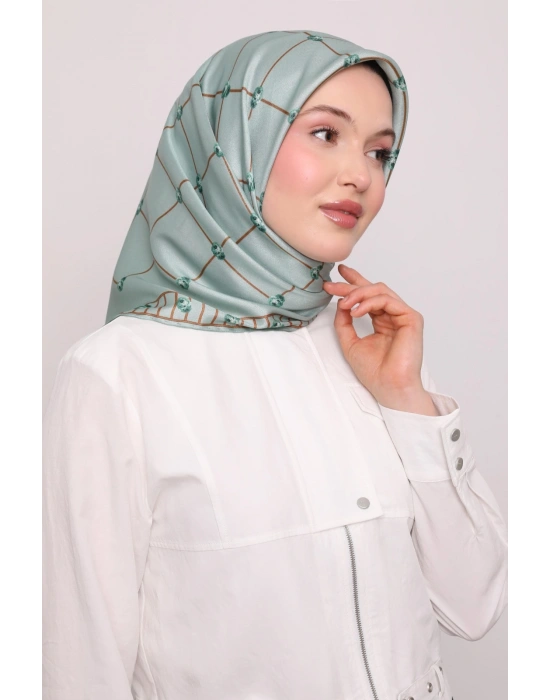 Levidor Kristal Eşarp D7 Su Yeşili