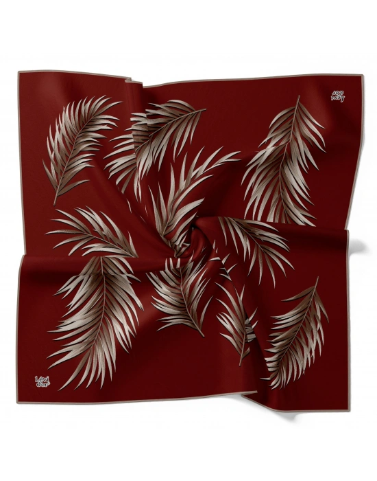 Levidor Kristal Eşarp D8 Bordo