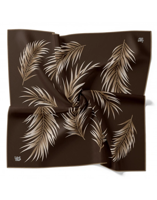 Levidor Kristal Eşarp D8 Acı Kahve