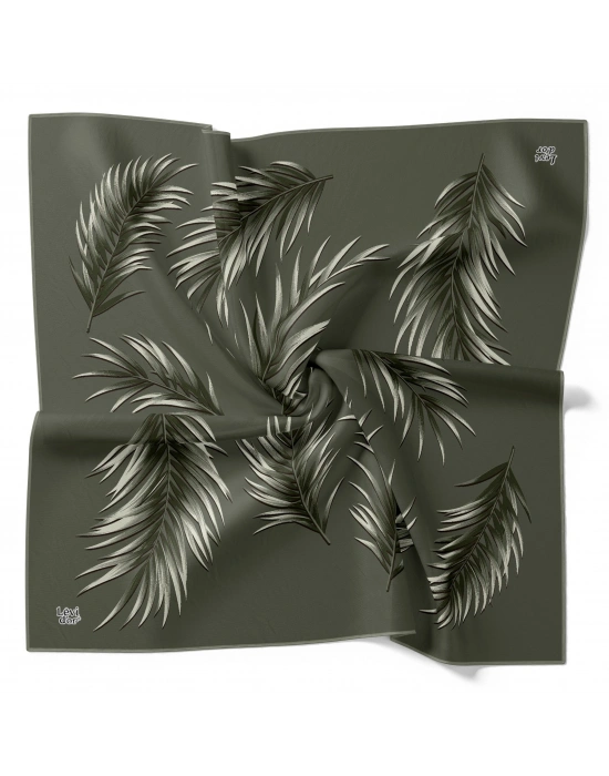 Levidor Kristal Eşarp D8 Haki