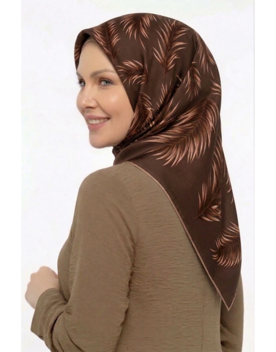 Levidor Kristal Eşarp D8 Kahve