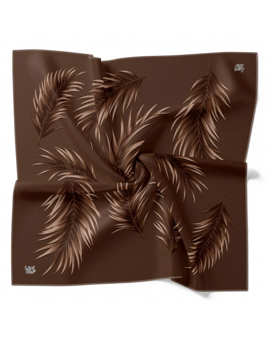 Levidor Kristal Eşarp D8 Kahve