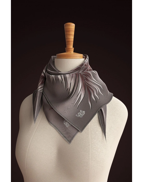 Levidor Kristal Eşarp D8 Gri