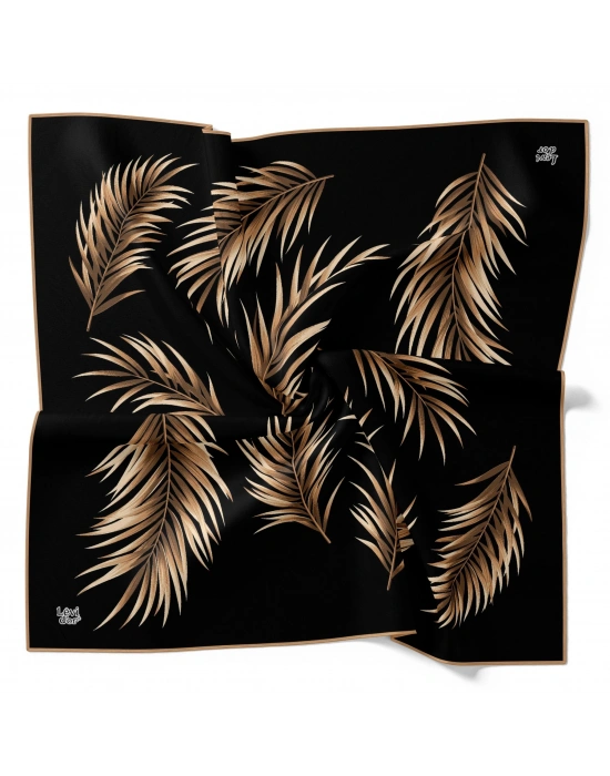 Levidor Kristal Eşarp D8 Siyah Hardal