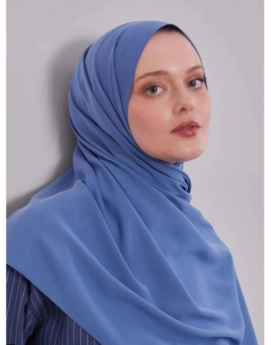 Levidor Medine İpeği Şal Mavi