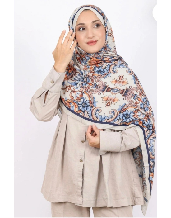 Luissa Bambu Kraş Şal Osmanlı Desen Taş