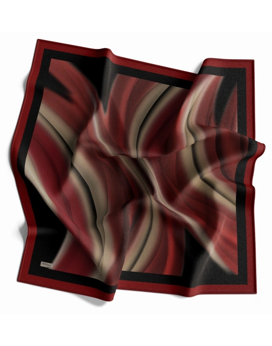 Mavi İpek Pamuklu Soft Eşarp D21