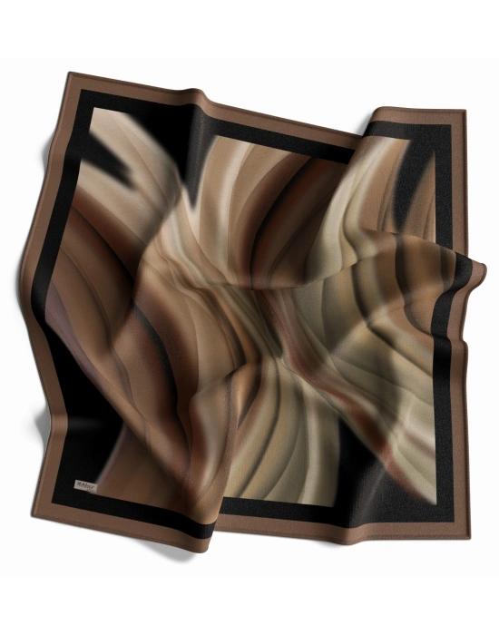 Mavi İpek Pamuklu Soft Eşarp D27