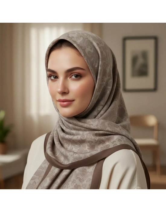 Şehri Şal Bambu Kraş Şal 6143 D6