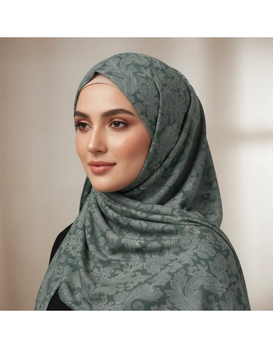 Şehri Şal Bambu Kraş Şal 6143 D8