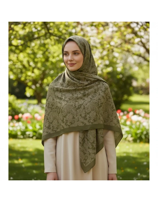 Şehri Şal Bambu Kraş Şal 6143 D9