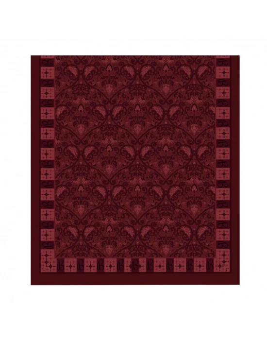 Şehri Şal Bambu Kraş Şal 6371 Bordo
