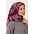 Levidor Tensel Eşarp Fırça Desen Mor