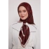Levidor Kristal Eşarp Bulut Batik Bordo