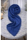 Bürümcük Şal İndigo Mavi