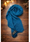 Bürümcük Şal Petrol Mavi
