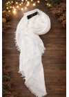 Bürümcük Şal Kırık Beyaz