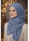 Bürümcük Şal Mavi