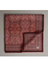 Levidor Kristal Eşarp Etnik Desen Bordo