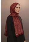 Mavi İpek Bordo Serisi Soft Pamuk Şal D2