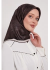 Levidor Kristal Eşarp Bulut Batik Mocha