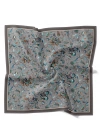 Levidor Kristal Eşarp Lalezar Desen Gri