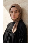 Bonjela Soft Eşarp Kafes Desen Yağ Yeşili