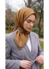Levidor Kristal Eşarp Filiz Desen Yağ Yeşili