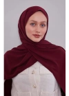 Levidor Medine İpeği Şal Bordo