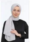 Levidor Medine İpeği Şal Gri