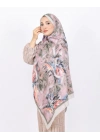 Luissa Bambu Kraş Şal Pastel Desen Taş