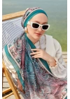 Luven Sara İpek Şifon Şal D13