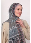 Luven Sara İpek Şifon Şal D4