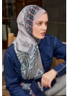 Luven Sara İpek Şifon Şal D4