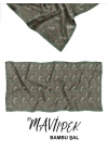 Mavi İpek Bambu Kraş Şal Desen 2 D6