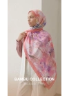 Şehri Şal Bambu Kraş Şal 6360 Şeker Pembe